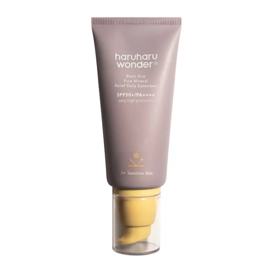Black Rice Pure Mineral Relief Daily Sunscreen SPF50+/PA++++|haruharu wonder Online