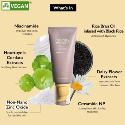 Black Rice Pure Mineral Relief Daily Sunscreen SPF50+/PA++++|haruharu wonder Online