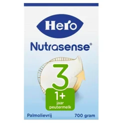 Hero 12+M Nutrasense Classic 3 Opvolgmelk< Flesvoeding