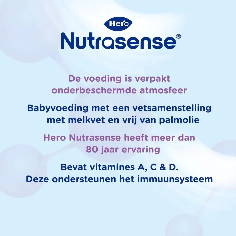 Hero 12+M Nutrasense Classic 3 Opvolgmelk< Flesvoeding