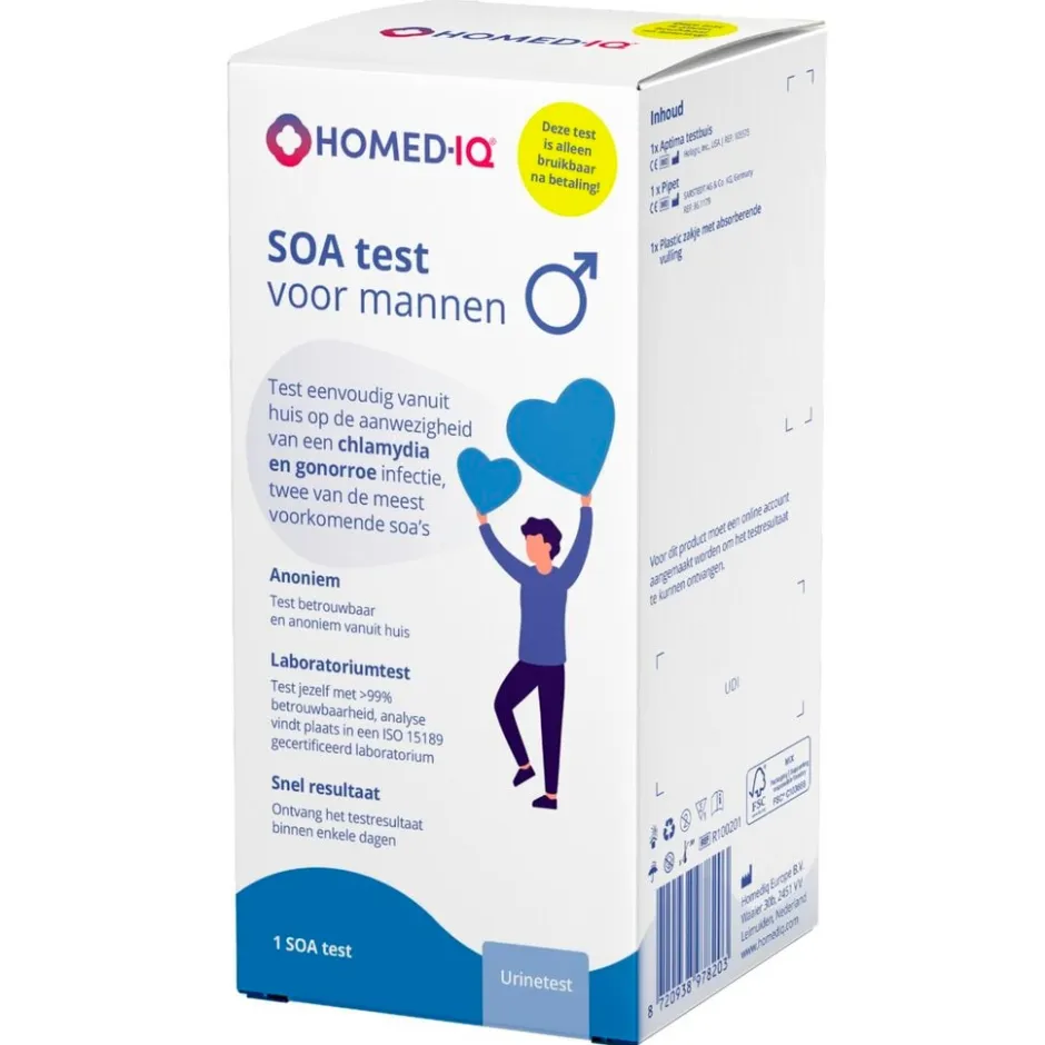 Soa Test voor Mannen|Homed-IQ Clearance