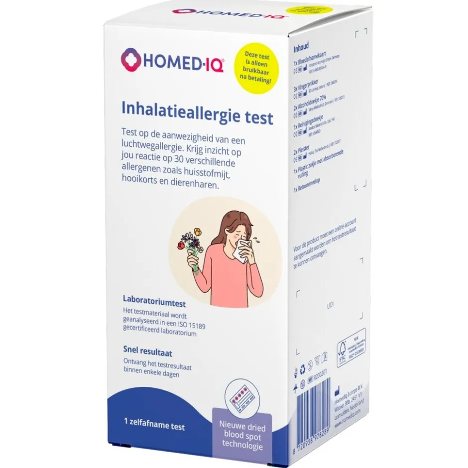 Inhalatieallergie Test|Homed-IQ Clearance
