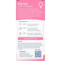 Homed-IQ Soa Test voor Vrouwen< Zelftesten