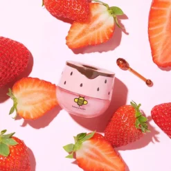 SPF25 Original Strawberry Infused Lip Balm|HONEYBALM