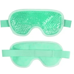 Hot & Cold Compress Oogmasker / Koelmasker - Ontspannend Spa Gel Oogmasker - Groen< Gezichtsmaskers