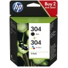 HP 304 Combo Black & Color Inktcartridge< Printers