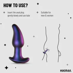 Asteroid Rimmende Anaal Plug|Hueman Clearance