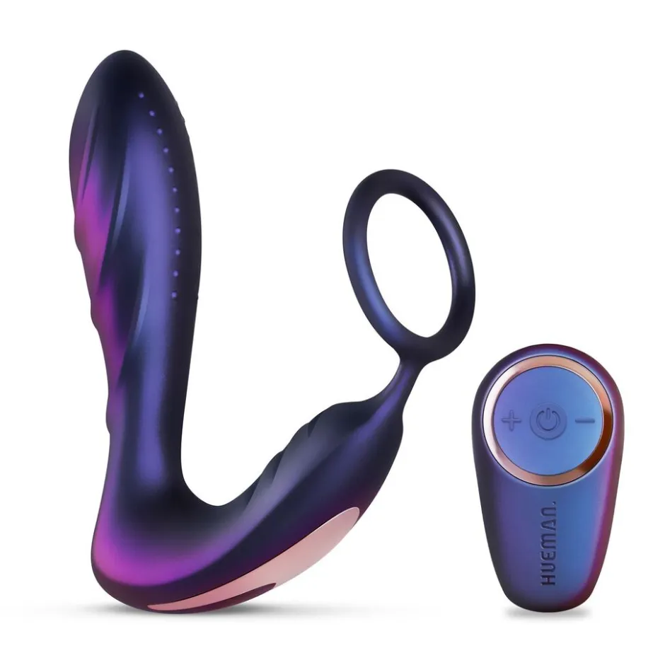 Black Hole Anaal Vibrator Met Cockring|Hueman Hot