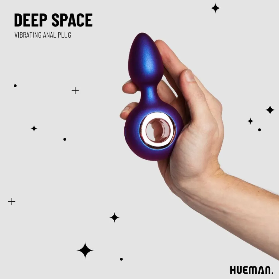 Hueman Deep Space Vibrerende Anaal Plug< Seksspeeltjes