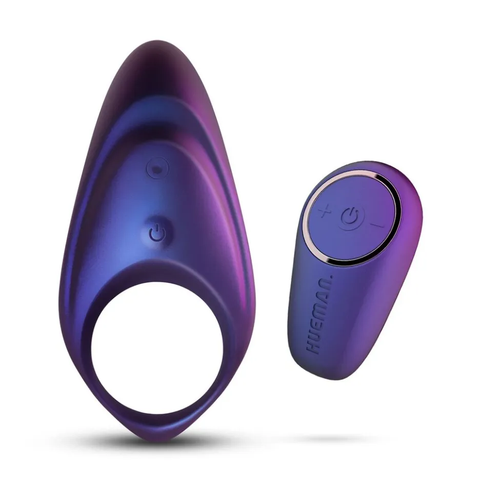 Hueman Neptune Vibrerende Cockring + Afstandsbediening< Seksspeeltjes