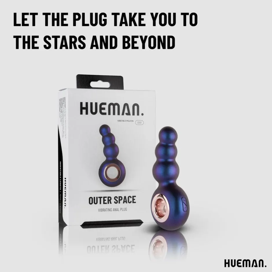 Hueman Outer Space Vibrerende Buttplug< Seksspeeltjes