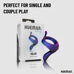 Hueman Vibrerende Strap-on Cockring< Seksspeeltjes