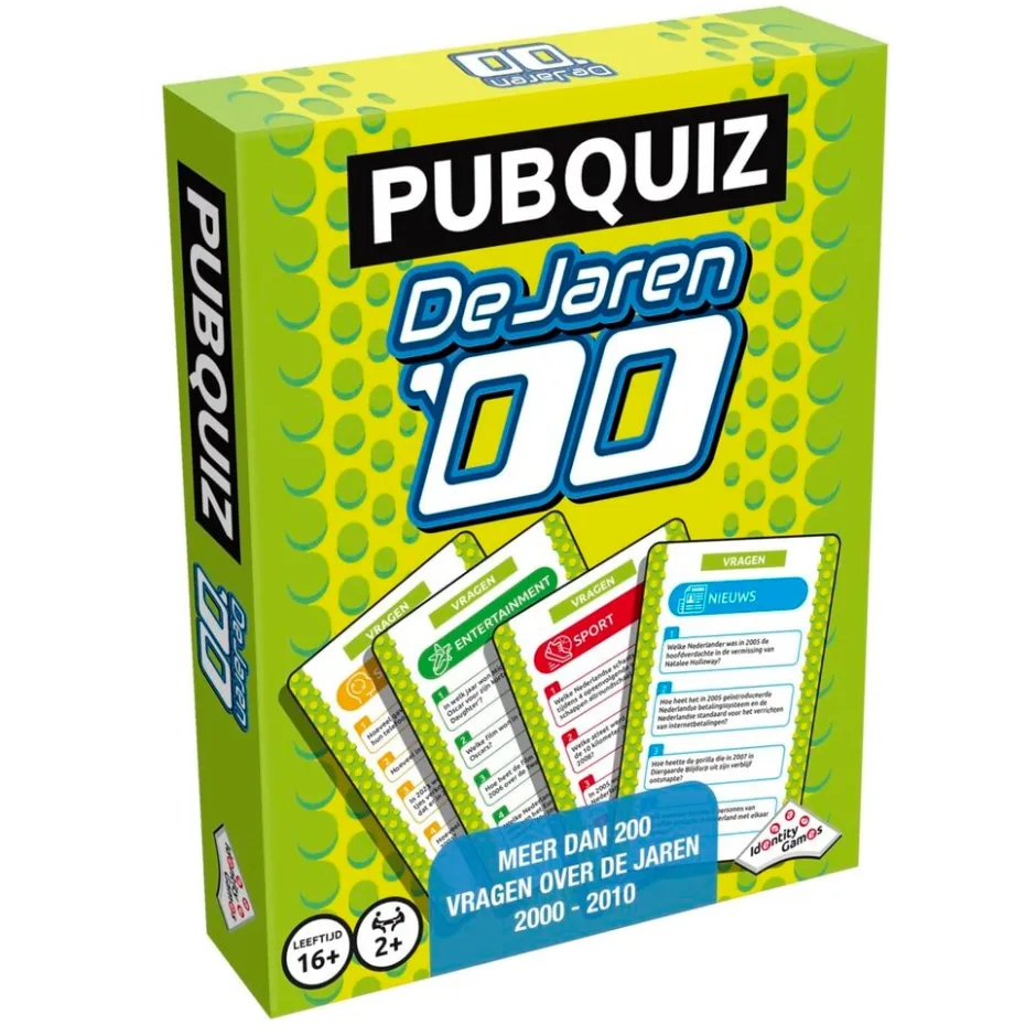Identity Games De Jaren '00 Pubquiz< Kaartspellen