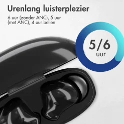 Aura Pro Draadloze Bluetooth Oordopjes met Active Noise Cancelling|Imoshion Clearance