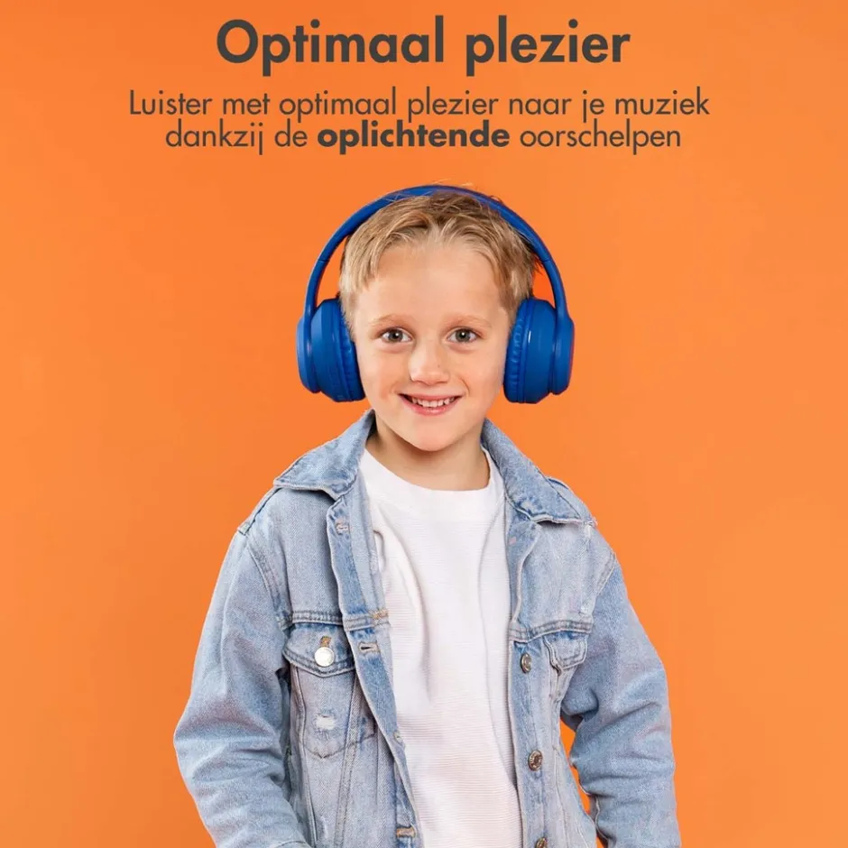 Imoshion Draadloze Bluetooth Kinder Koptelefoon met LED Verlichting< Verrassend Elektronica|Koptelefoons