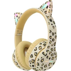 Draadloze Bluetooth Kinder Koptelefoon met Verlichte Kattenoortjes|Imoshion New