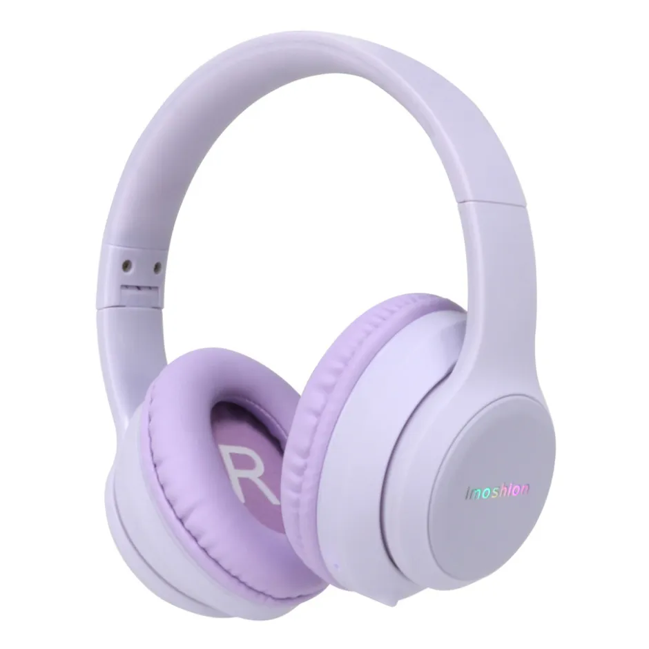 Imoshion Draadloze Bluetooth Kinder Koptelefoon met LED Verlichting< Koptelefoons