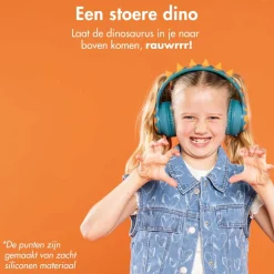 Imoshion Draadloze Bluetooth Kinder Koptelefoon met Dino Spikes< Verrassend Elektronica|Koptelefoons
