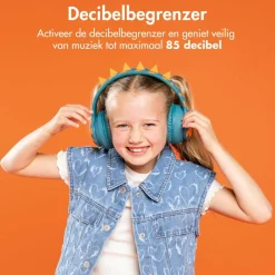 Imoshion Draadloze Bluetooth Kinder Koptelefoon met Dino Spikes< Verrassend Elektronica|Koptelefoons