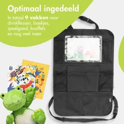 9-in-1 Autostoel Organizer voor Kinderen Inclusief Tablethouder|Imoshion Outlet