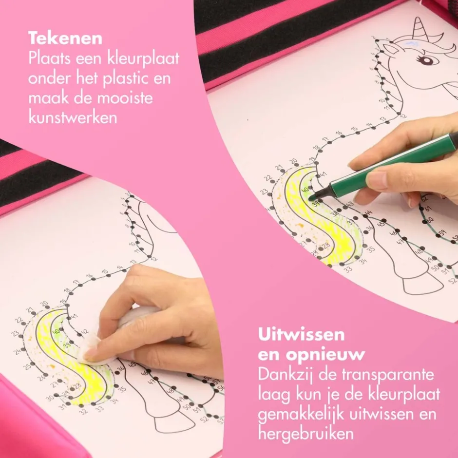 Reistafel met Tablethouder voor Kinderen|Imoshion