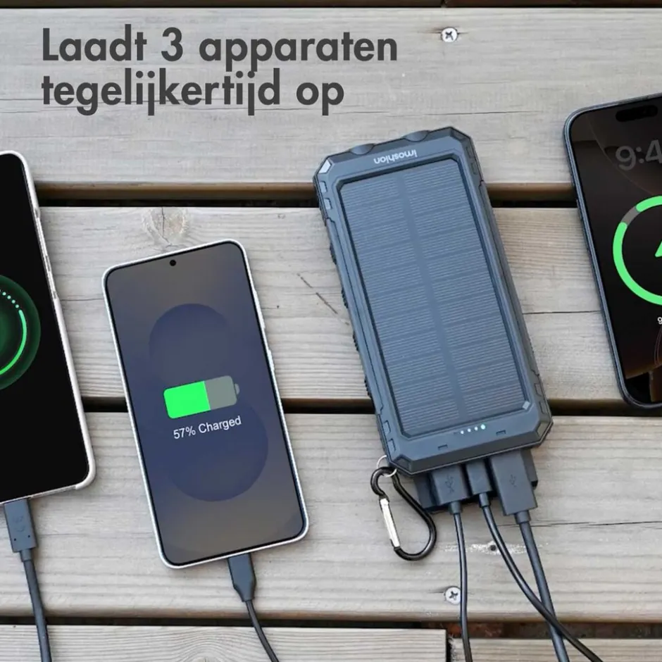 Imoshion Solar Powerbank 10.000 mAh< Powerbanks
