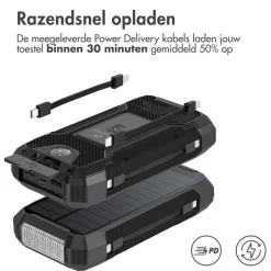 Imoshion Solar Powerbank 30.000 mAh< Powerbanks