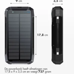 Imoshion Solar Powerbank 30.000 mAh< Powerbanks