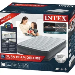 Luchtbed Queen Comfort Plush Elevated|Intex Clearance