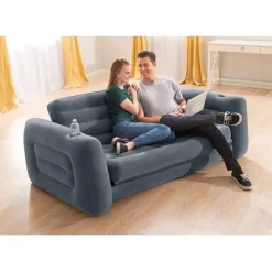 Intex Opblaasbare en Uitklapbare Slaapbank< Slapen