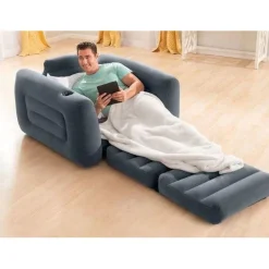 Opblaasbare en Uitklapbare Loungestoel|Intex New