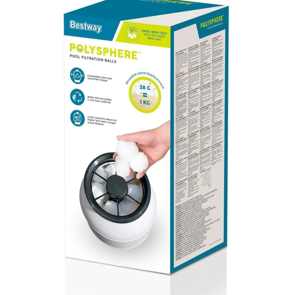 Bestway Intex Polysphere filterballen voor zwembadpompen 2 stuks< Zwembaden En Accessoires