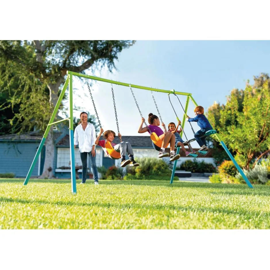 Intex Swings - Driedelige schommel voor kinderen - 343 x 254 x 211 cm< Speeltoestellen