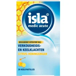 Medic Acute Citrus-Honing Keelpastilles|isla New
