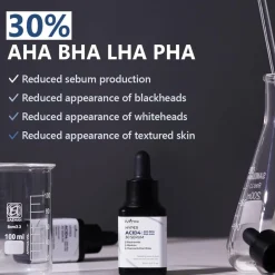 ISNTREE Hyper Acid4 AHA BHA PHA LHA 30 Serum< Korean Skincare|Serum
