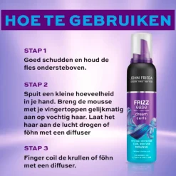 Frizz Ease Dream Curls Curl Reviver Mousse|John Frieda Clearance