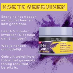 Violet Crush For Blondes Purple Toning Masker|John Frieda Outlet