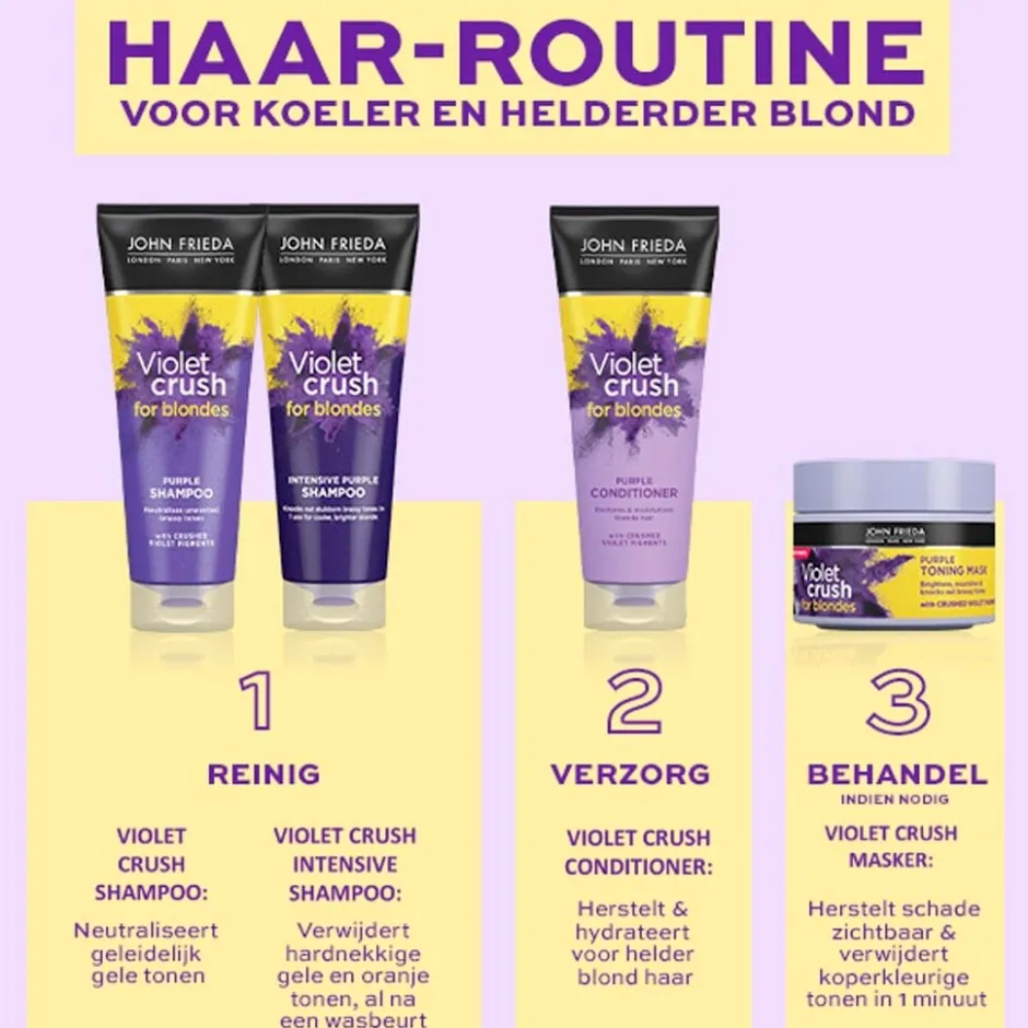 John Frieda Violet Crush Purple Conditioner< Conditioner