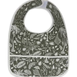 Jollein Botanical Leaf Green 2-pack Waterproof Slabber< Verrassend Babyvoordeel|Slabbetjes