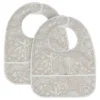 Jollein Botanical Nougat 2-pack Waterproof Slabber< Slabbetjes