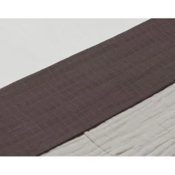 Wrinkled Cotton Chestnut 120 x 150 cm Ledikantlaken|Jollein