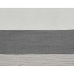 Wrinkled Cotton Storm Grey 120 x 150 cm Ledikantlaken|Jollein Outlet