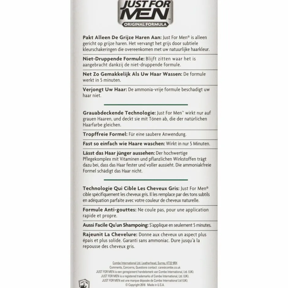 Just For Men Original Formula H-55 Zwart Haarkleuring< Haarverf