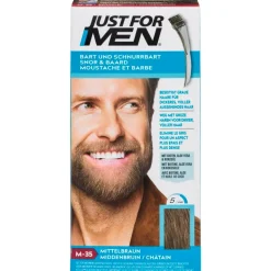 Snor & Baard M-35 Middenbruin Haarkleuring|Just For Men Sale