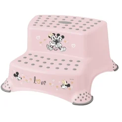 Keeeper Minnie Mouse Lichtroze 2 Treden Opstapje< Opstapjes
