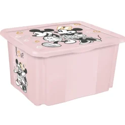 Keeeper Minnie Mouse Roze 45L Opbergbox< Plaspotjes En Toiletverkleiners