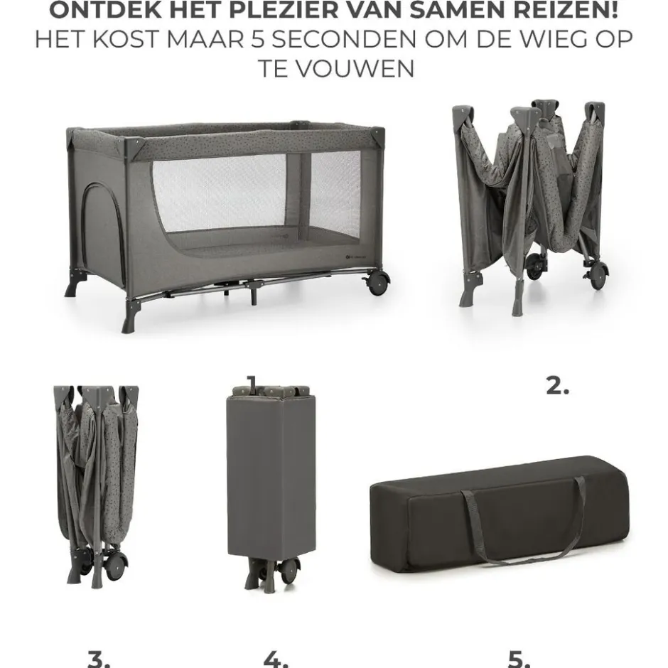 Kinderkraft Joy2 Campingbed< Campingbedjes