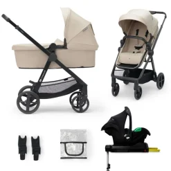 Newly 4-in-1 Pro Kinderwagen met Autostoel en Base|Kinderkraft Best