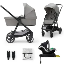 Newly 4-in-1 Pro Kinderwagen met Autostoel en Base|Kinderkraft Sale