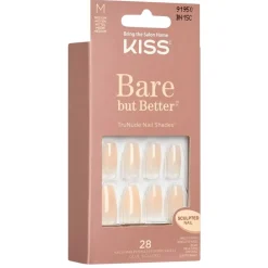Kiss Bare But Better TruNude Kunstnagels< Nagelverzorging